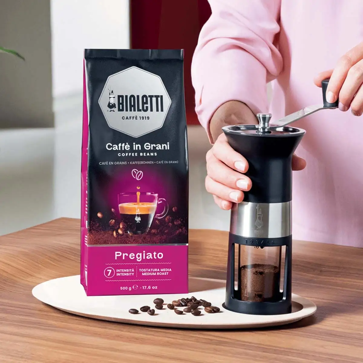 Bialetti Caffè in grani Pregiato ESPERTO 500g