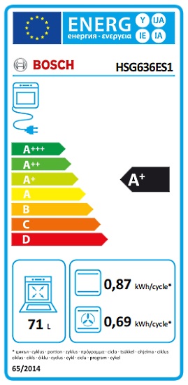 Bosch Forno elettrico da incasso - Hsg636es1 | Comet
