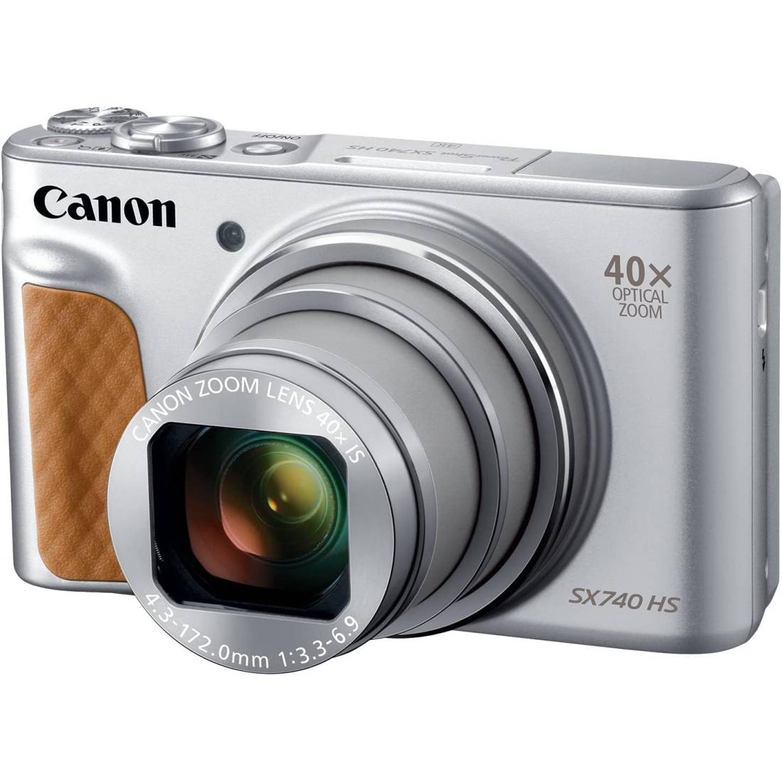 Canon Fotocamera compatta PowerShot SX740 HS Lite Edition Silver