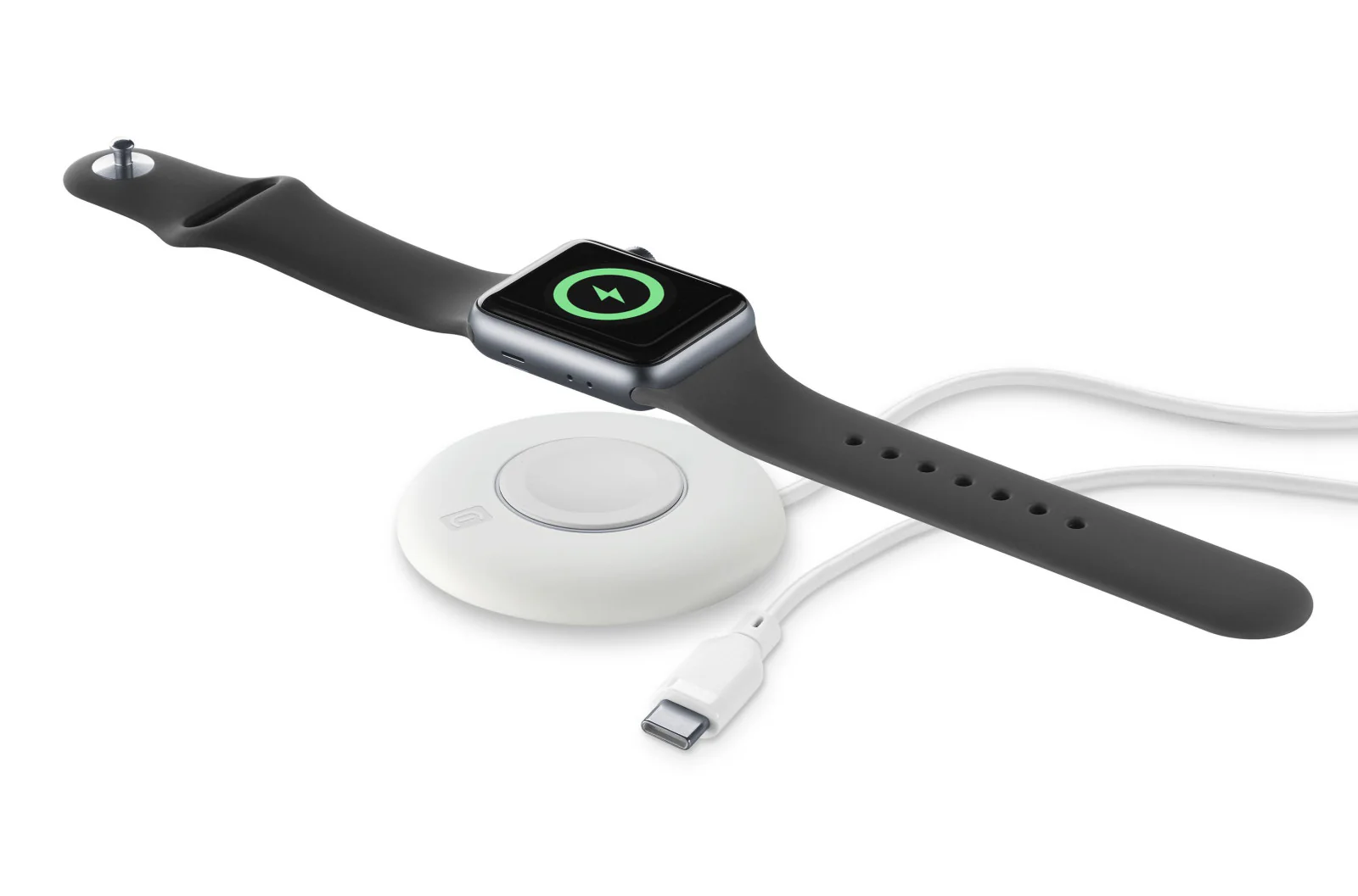 Cellularline Caricatore Wireless per Apple Watch Bianco