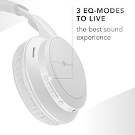 Cellularline Music Sound Cuffie a padiglione chiuso BOOST White