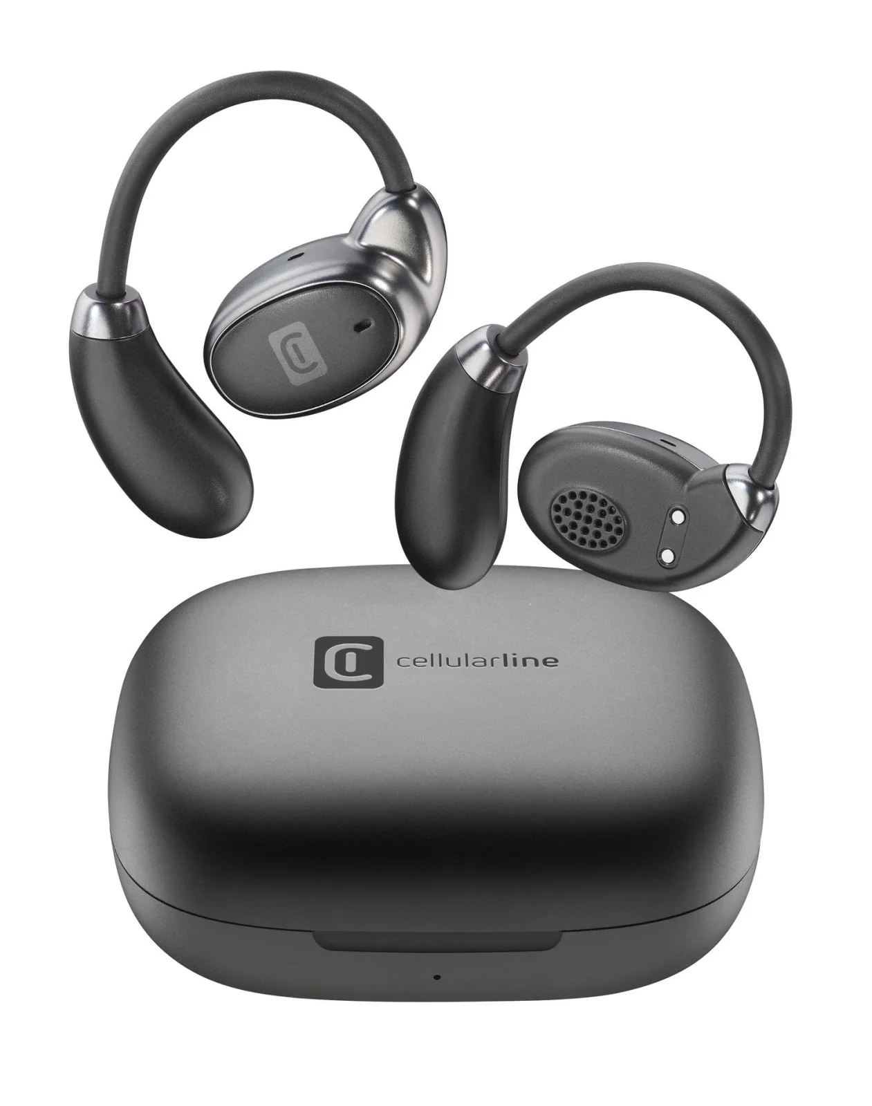 Cellularline Auricolari Lume Open-Ear Bluetooth Neri