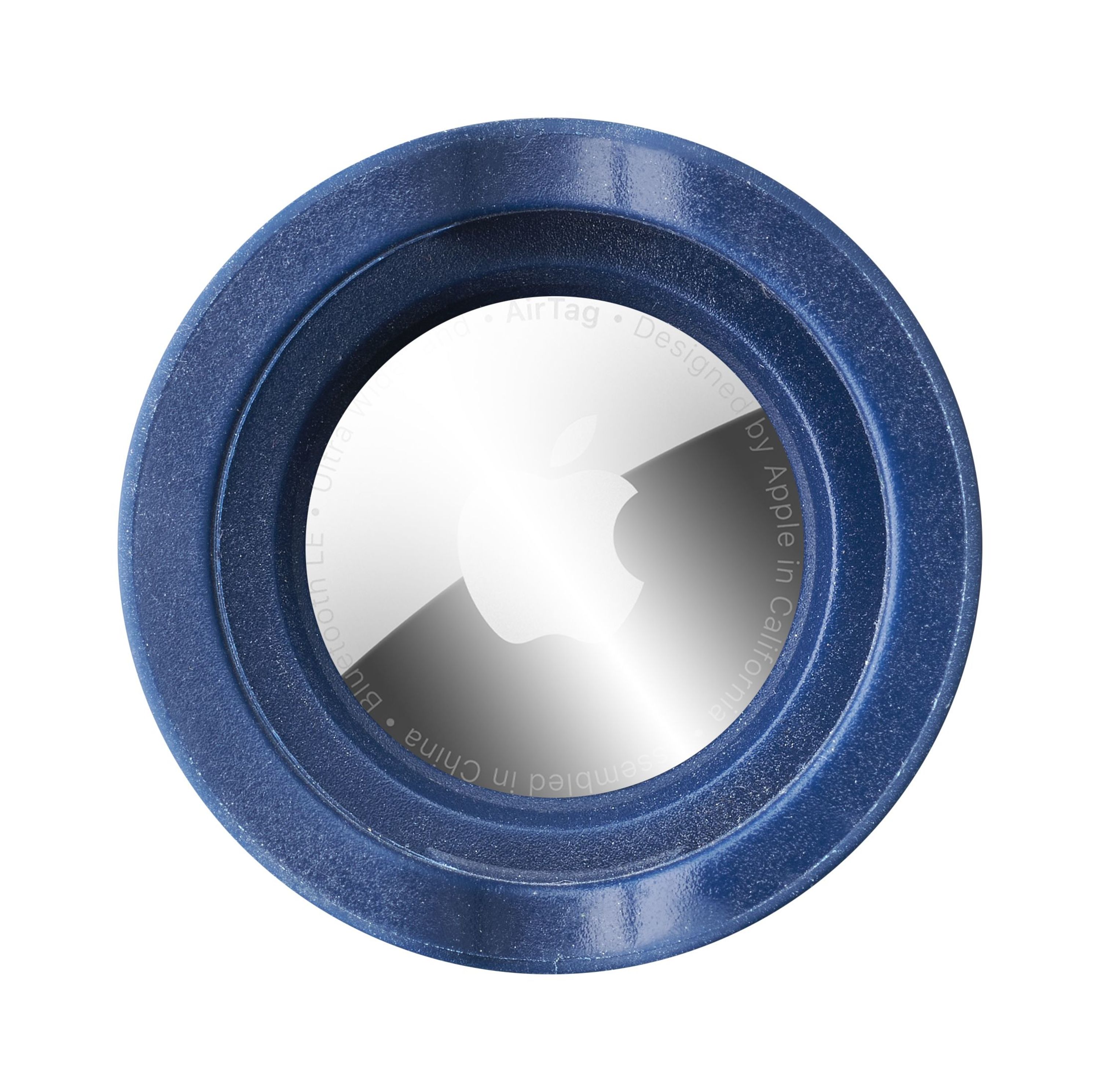 Cellularline Custodia Impermeabile Airtag Kids Mate Silicone Blu