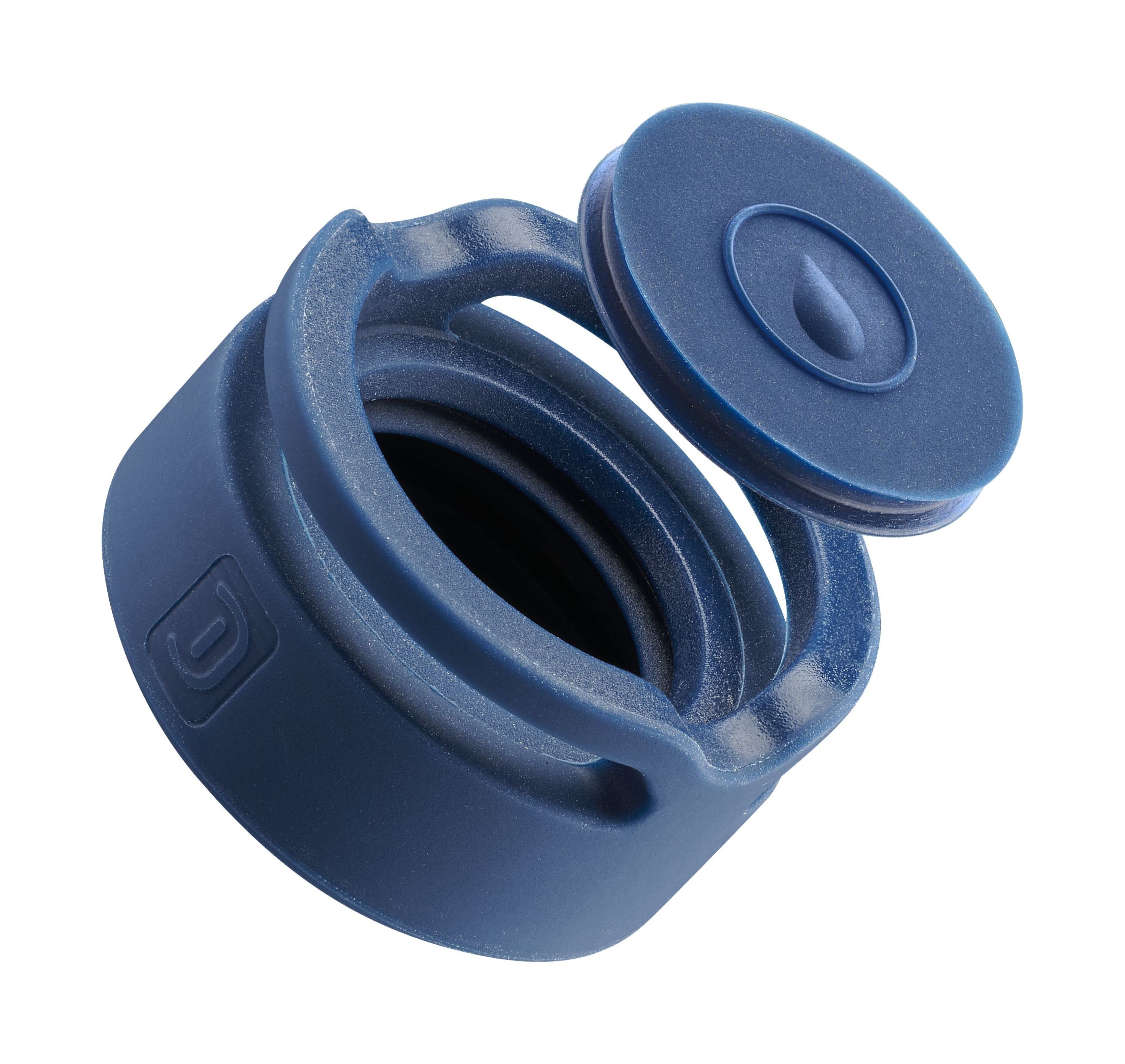 Cellularline Custodia Impermeabile Airtag Kids Mate Silicone Blu