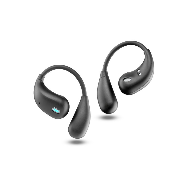 Cellularline Auricolari TWS NEBIT con funzione di traduzione in tempo reale Nero