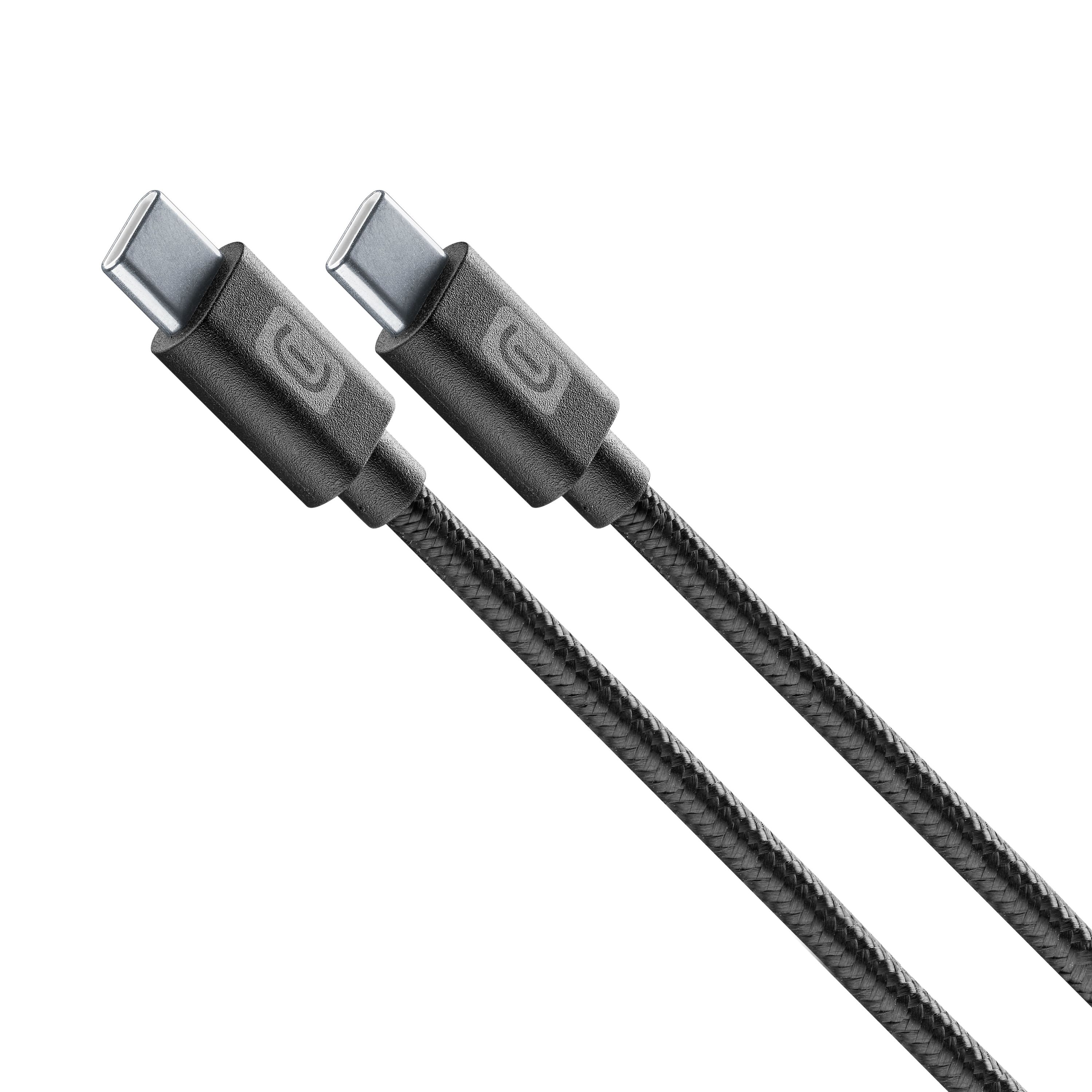 Cellularline Caricabatterie PowerView IQ Kit 3in1 67W USB/USB-C Nero