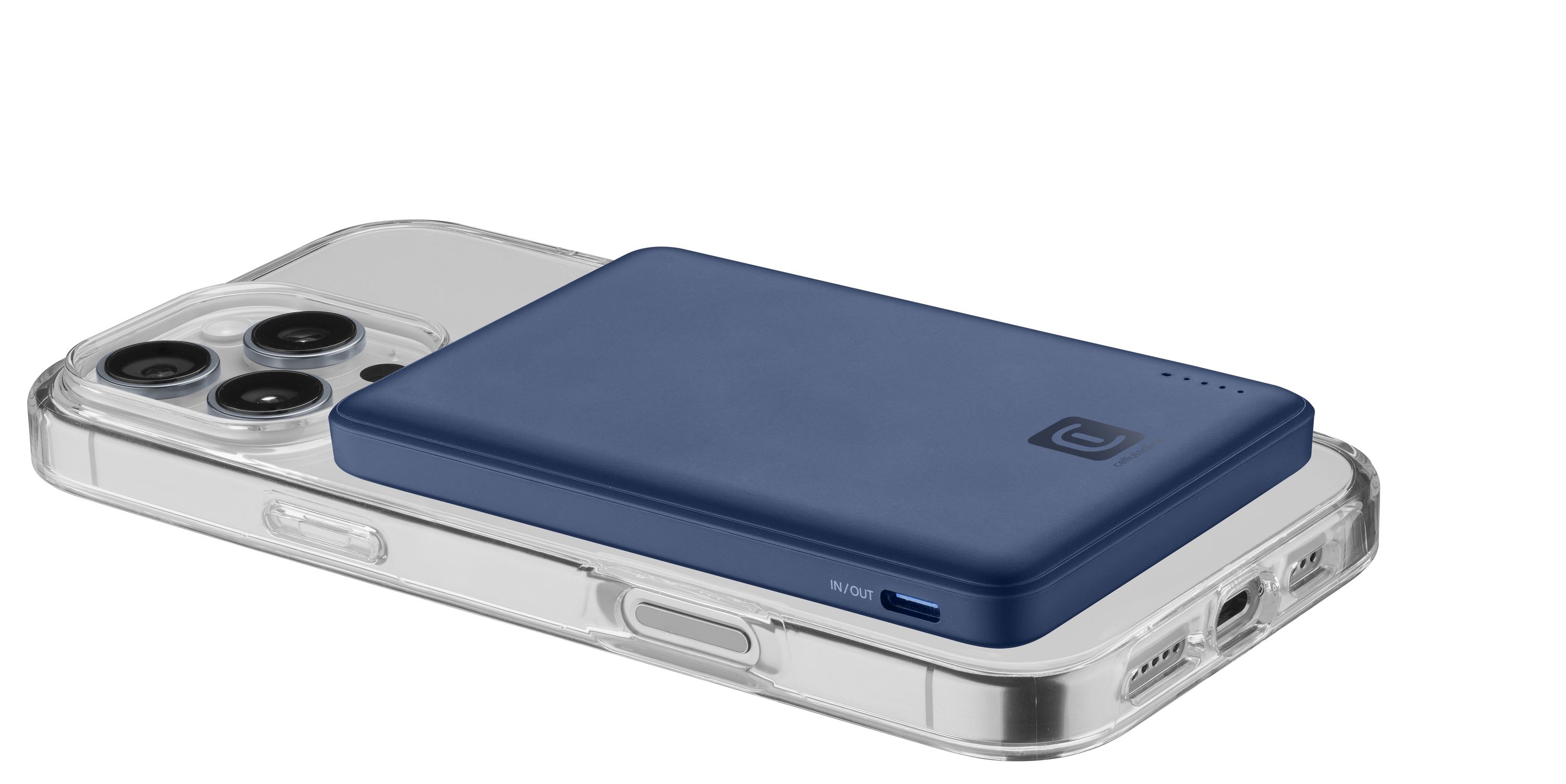 Cellularline Powerbank Mag Air 5.000 Blu