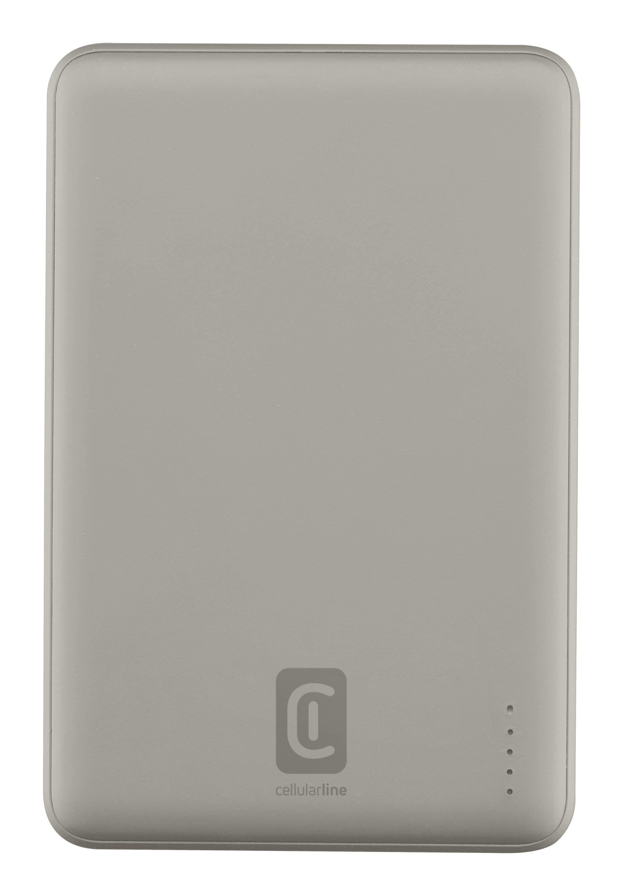 Cellularline Powerbank Mag Air 5.000 Sabbia