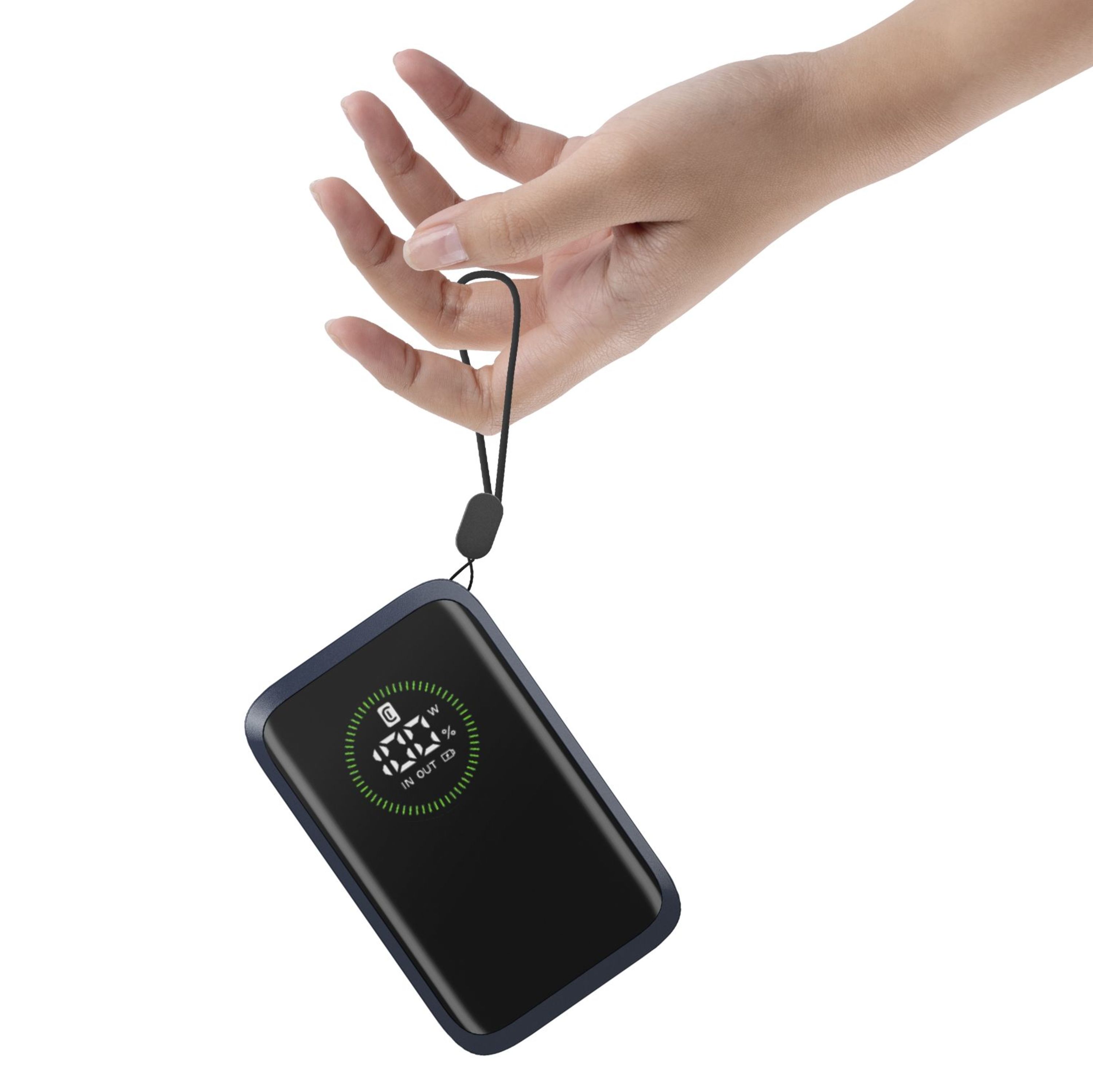 Cellularline Power Bank Pbroll10000mAh Blu