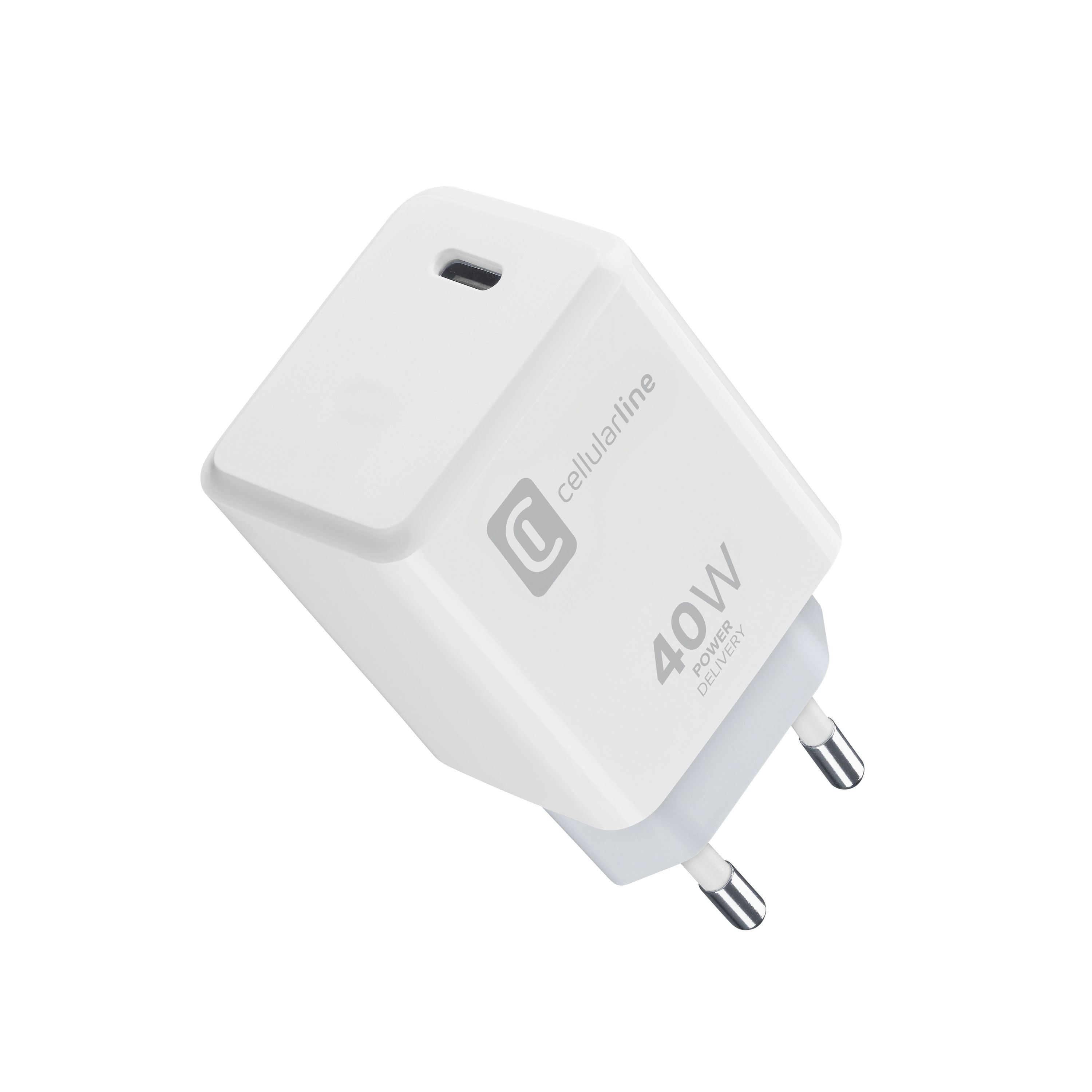 Cellularline Caricabatterie ACH USB-C 40W PD