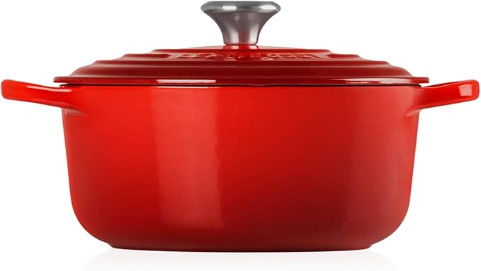 Le Creuset Cocotte rotonda Evolution in ghisa vetrificata 20CM Ciliegia