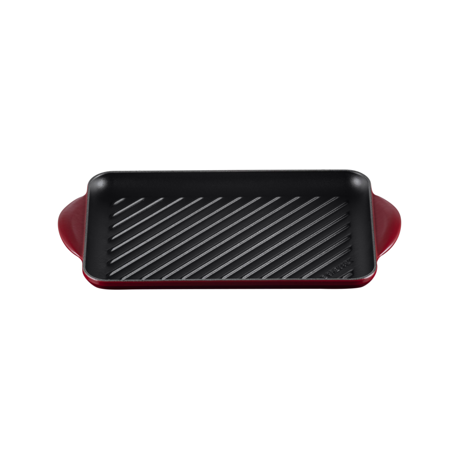 Le Creuset Grill rettangolare Tradition in ghisa 32x22CM Garnet