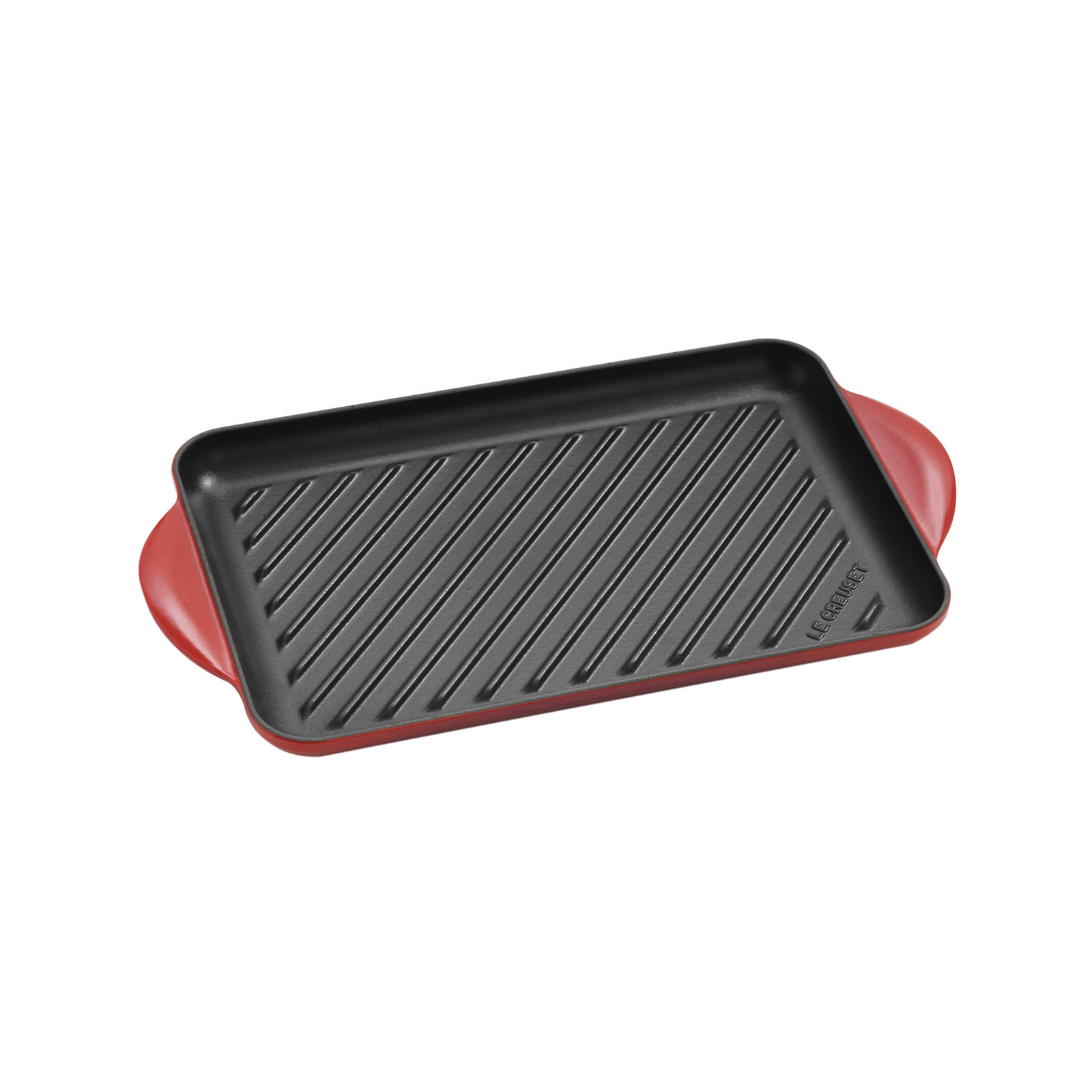Le Creuset Grill rettangolare Tradition in ghisa 32x22CM Ciliegia
