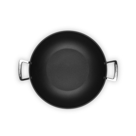 Le Creuset Padella Wok con manici in alluminio antiaderente 32CM