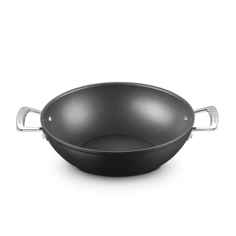 Le Creuset Padella Wok con manici in alluminio antiaderente 32CM
