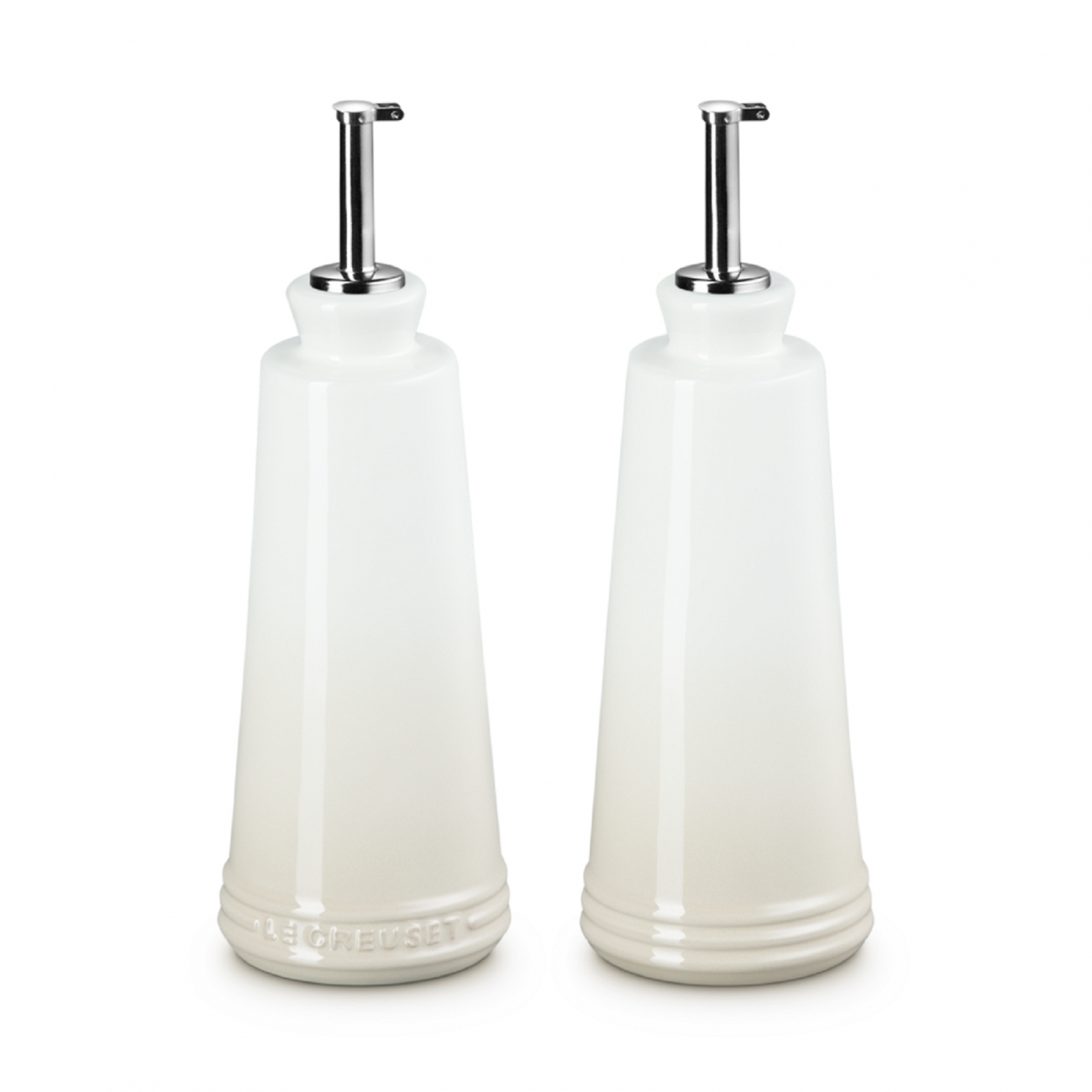 Le Creuset Set Olio e Aceto 0,30L Meringue