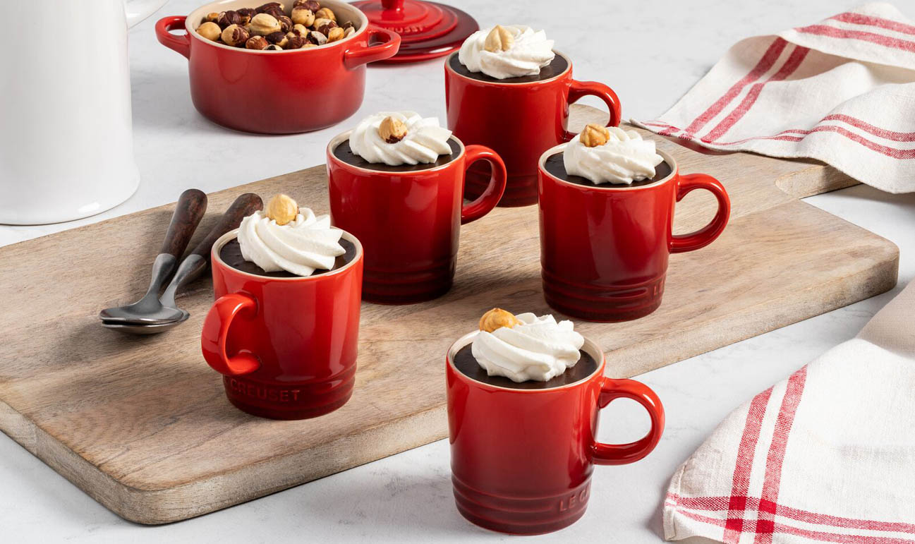 Le Creuset Tazza Mug London in gres vetrificato Ciliegia