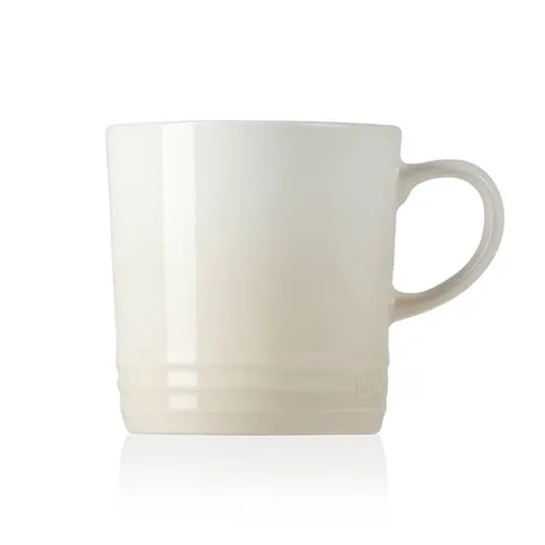 Le Creuset Tazza Mug London in gres vetrificato Meringue
