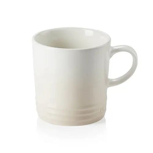 Le Creuset Tazza Mug London in gres vetrificato Meringue