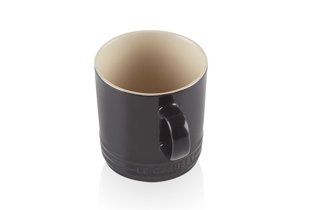 Le Creuset Tazza Mug London in gres vetrificato Nero lucido