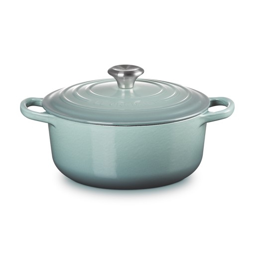 Le Creuset Cocotte rotonda Evolution in ghisa vetrificata 20CM Sea Salt