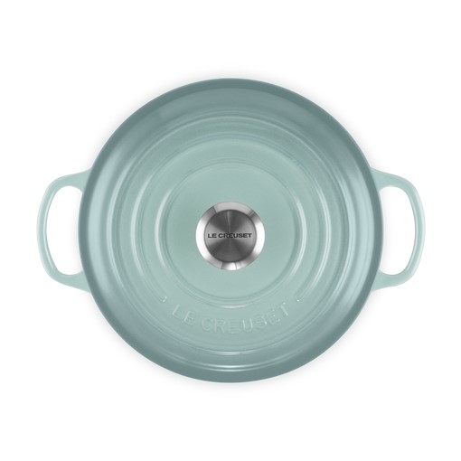 Le Creuset Cocotte rotonda Evolution in ghisa vetrificata 20CM Sea Salt