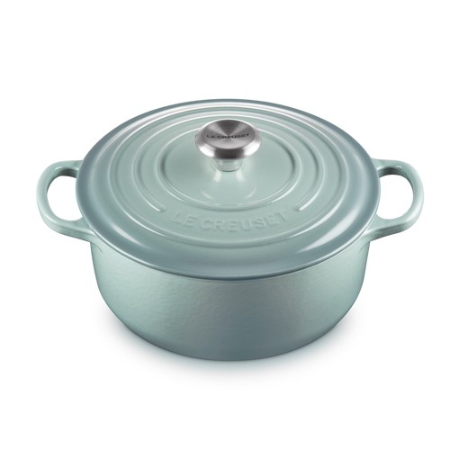 Le Creuset Cocotte rotonda Evolution in ghisa vetrificata 20CM Sea Salt