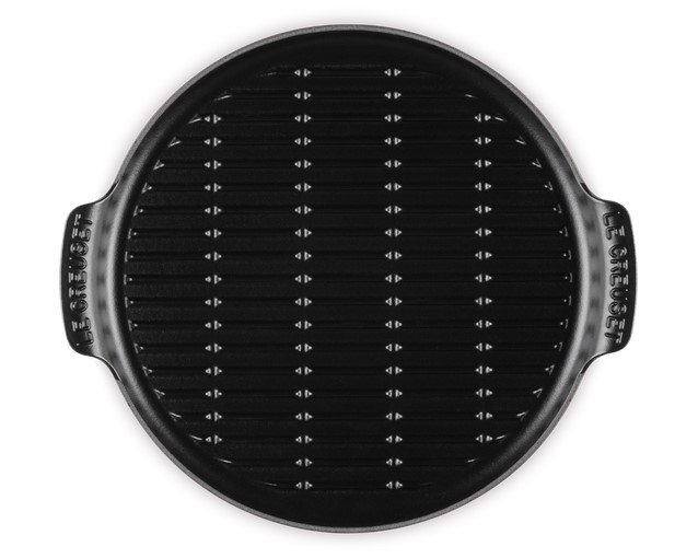 Le Creuset Grill rotondo extralarge in ghisa 32CM Ciliegia