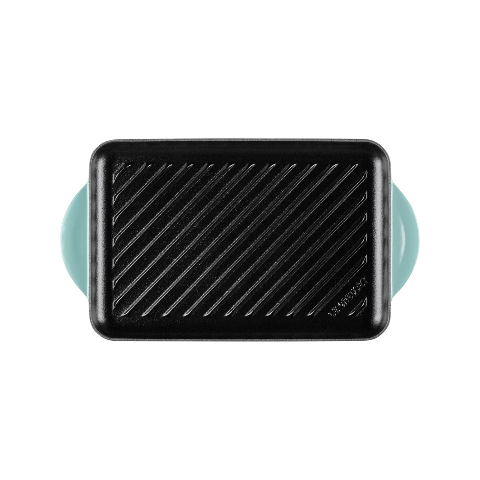 Le Creuset Grill rettangolare Tradition in ghisa 32x22CM Sea Salt