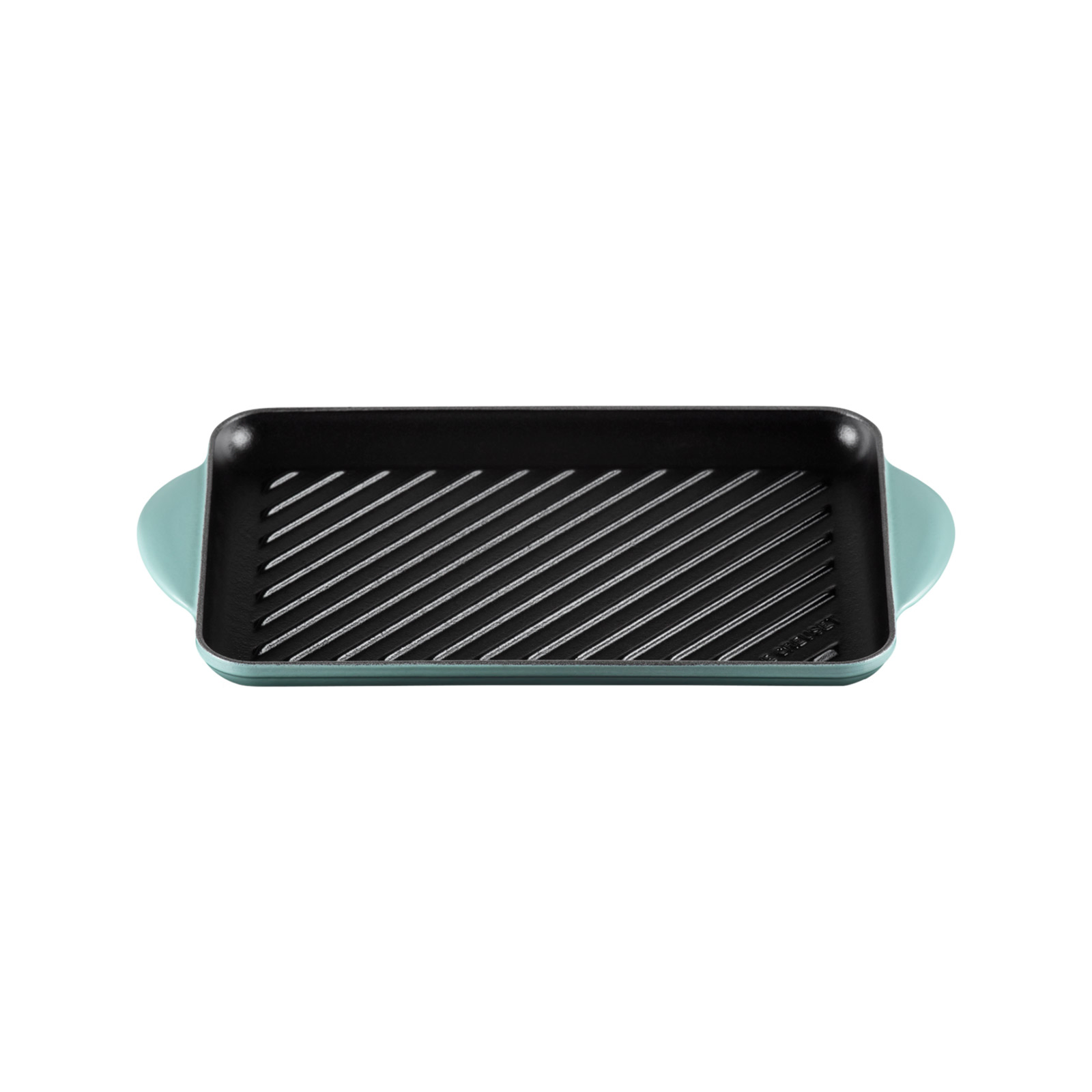 Le Creuset Grill rettangolare Tradition in ghisa 32x22CM Sea Salt
