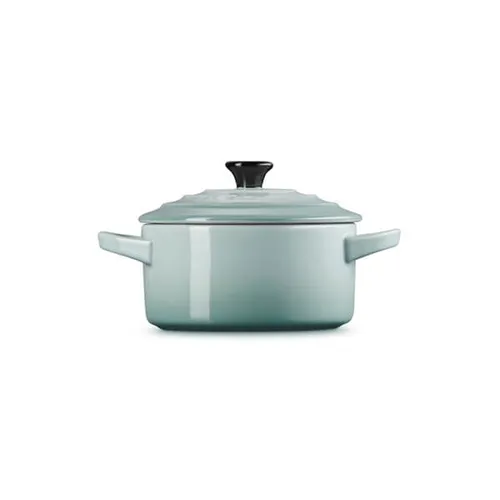 Le Creuset Mini Cocotte rotonda in gres vetrificato 10CM Sea Salt