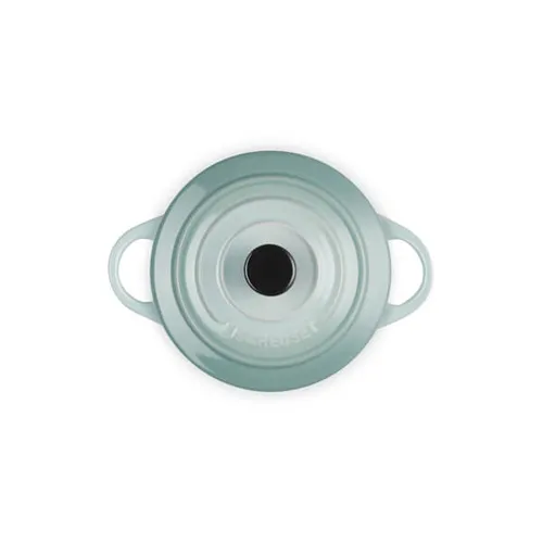 Le Creuset Mini Cocotte rotonda in gres vetrificato 10CM Sea Salt