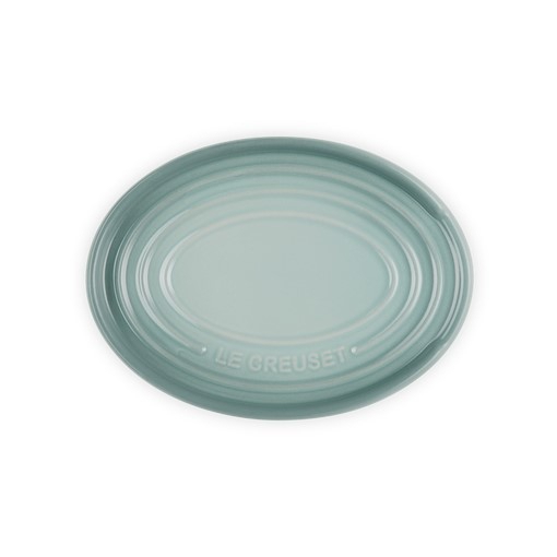 Le Creuset Poggiamestolo ovale in gres vetrificato 16CM Sea Salt