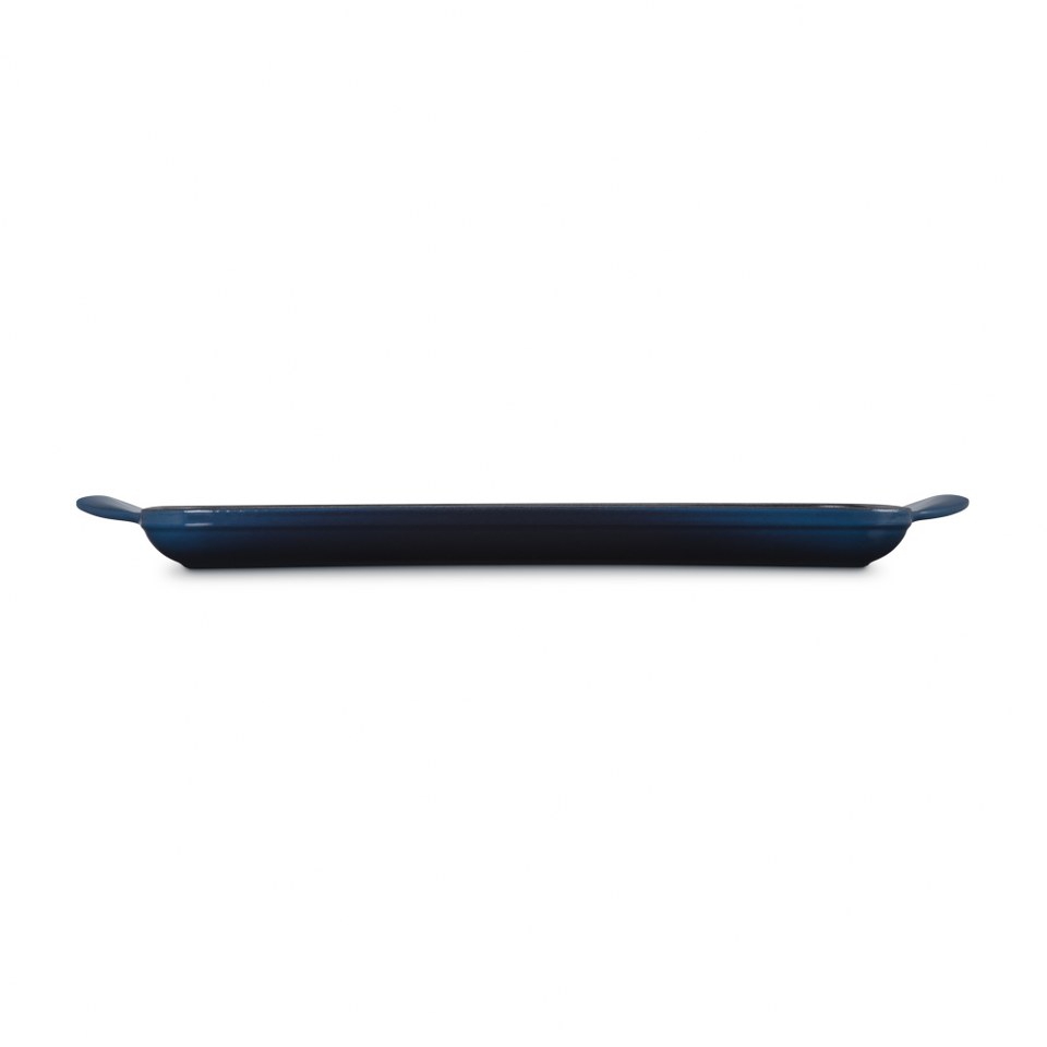 Le Creuset Grill rettangolare Tradition in ghisa 32x22CM Nuit