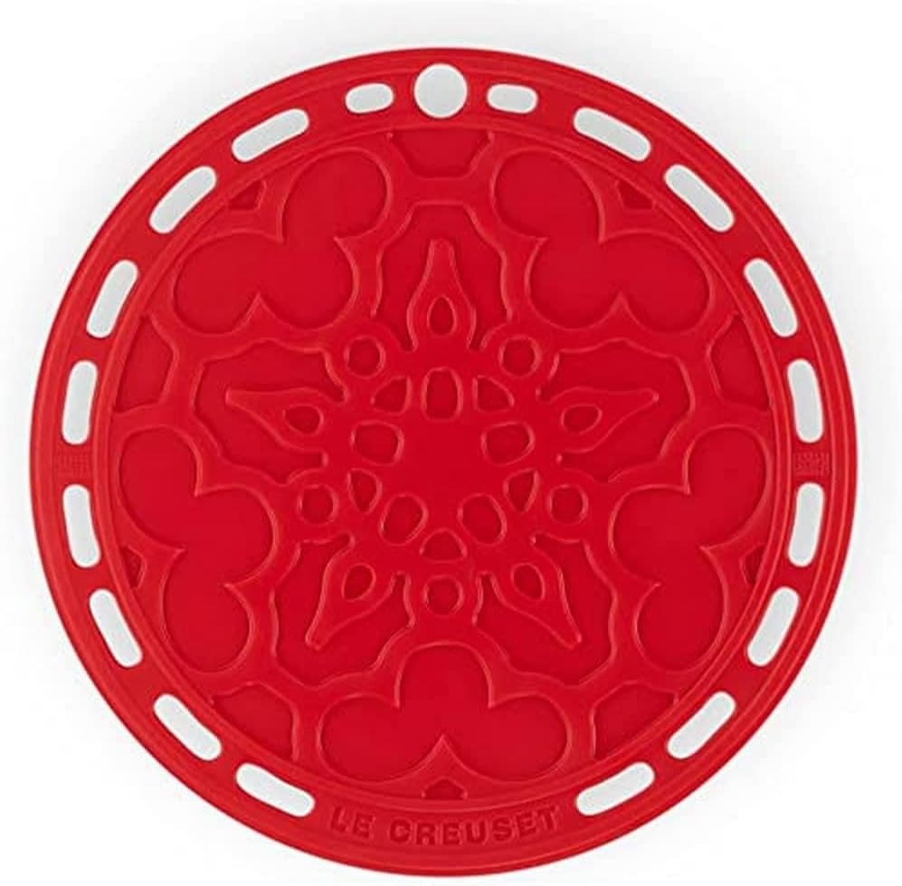 Le Creuset Sottopentola rotondo French in silicone 20CM Ciliegia