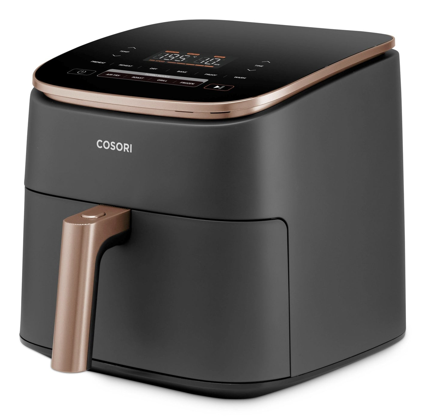 Cosori Friggitrice ad Aria Turbo Blaze Chef Edition 6L Nero Oro Rosa