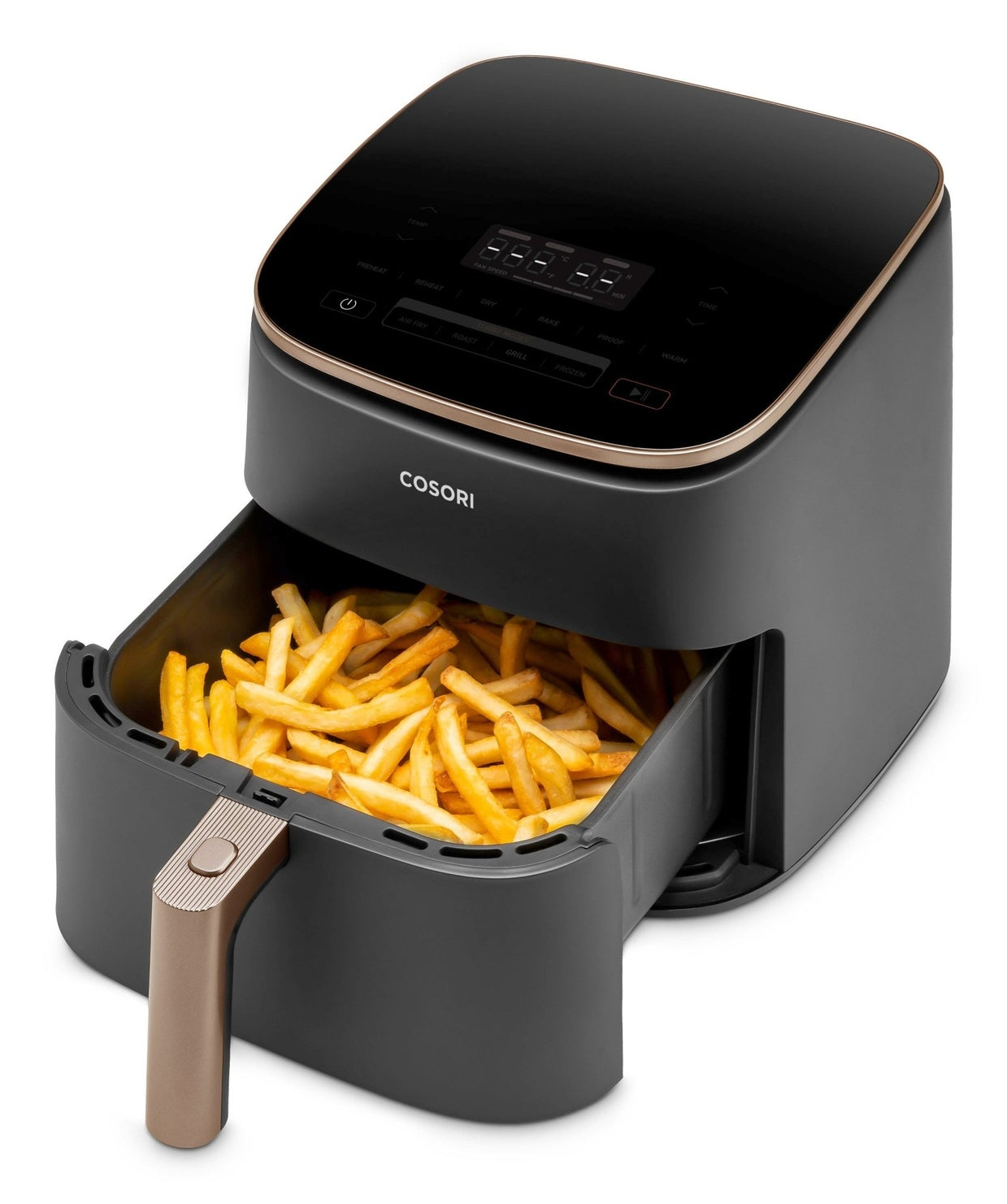 Cosori Friggitrice ad Aria Turbo Blaze Chef Edition 6L Nero Oro Rosa