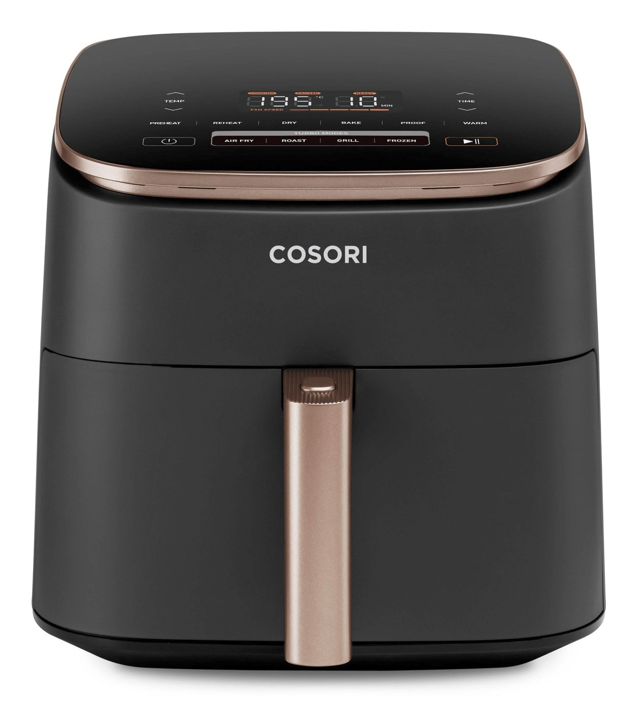 Cosori Friggitrice ad Aria Turbo Blaze Chef Edition 6L Nero Oro Rosa