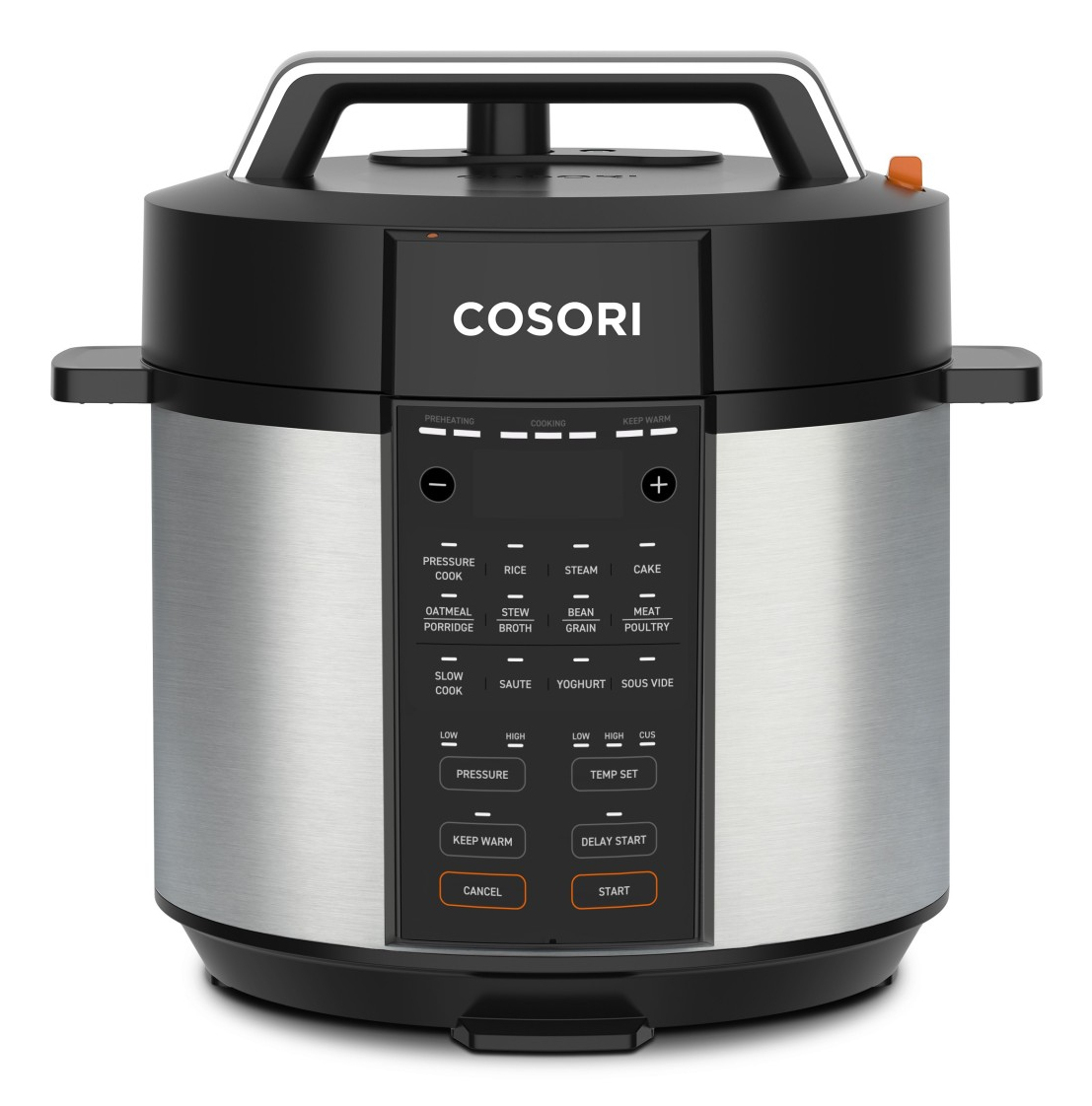 Cosori Pentola a Pressione elettrica 5,7L Nero Acciaio Inox