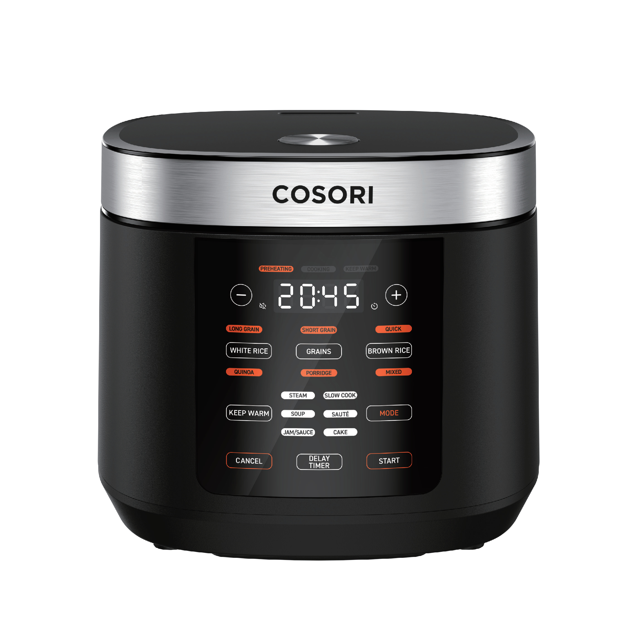 Cosori Cuociriso Multifunzione 5L Nero