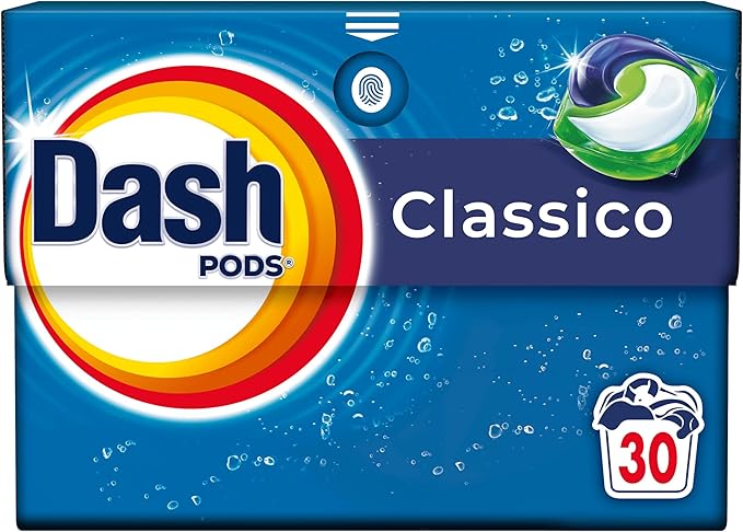 Dash Pods Detersivo Lavatrice In Capsule 30 Lavaggi 80833509