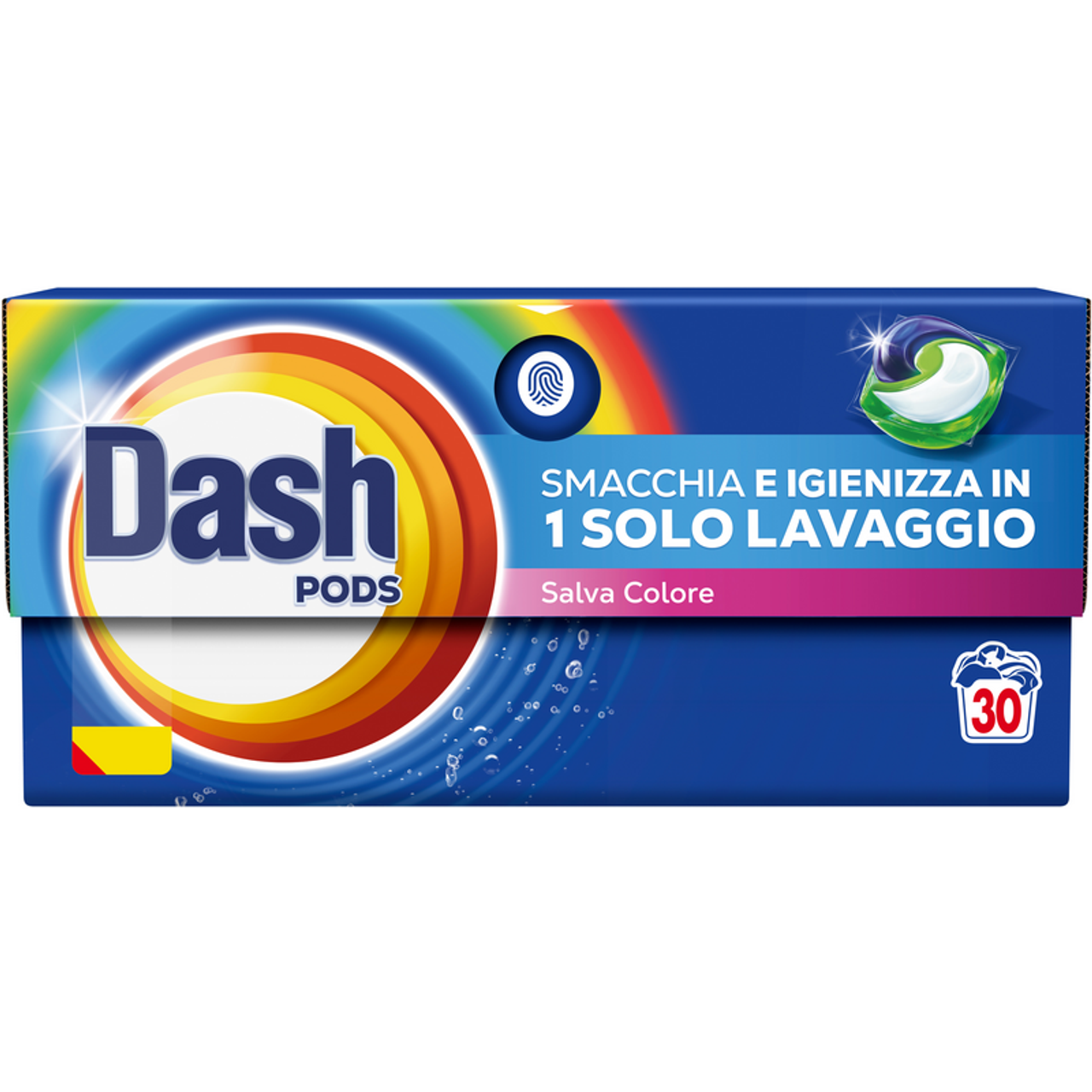 Dash Ecodosi Salva Colore Detersivo Bucato Lavatrice 30 Pods 80833496