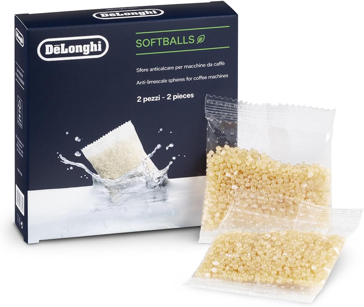 De Longhi Softballs Anticalcare per macchine da caffè Conf Dlsc551