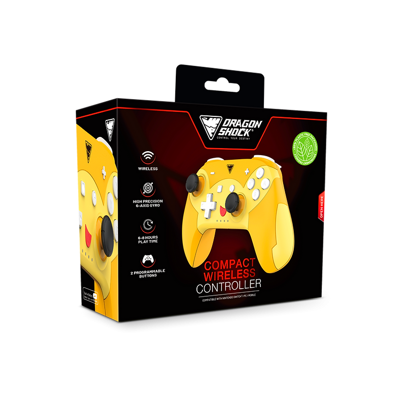 Dragon Shock Controller Poptop Compact Giallo Poke