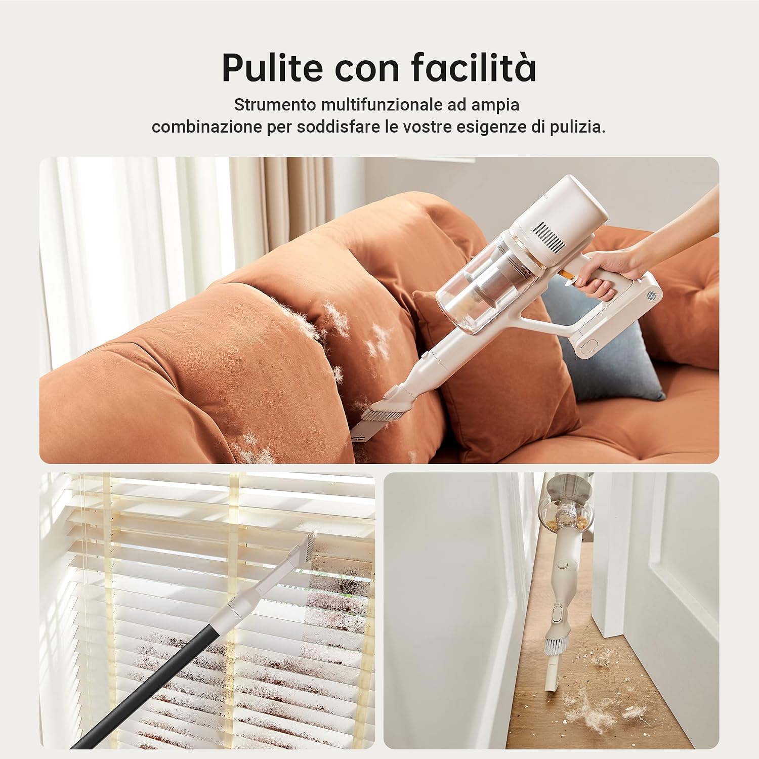 Dreame Aspirapolvere senza fili U10 Dreu10 Bianco