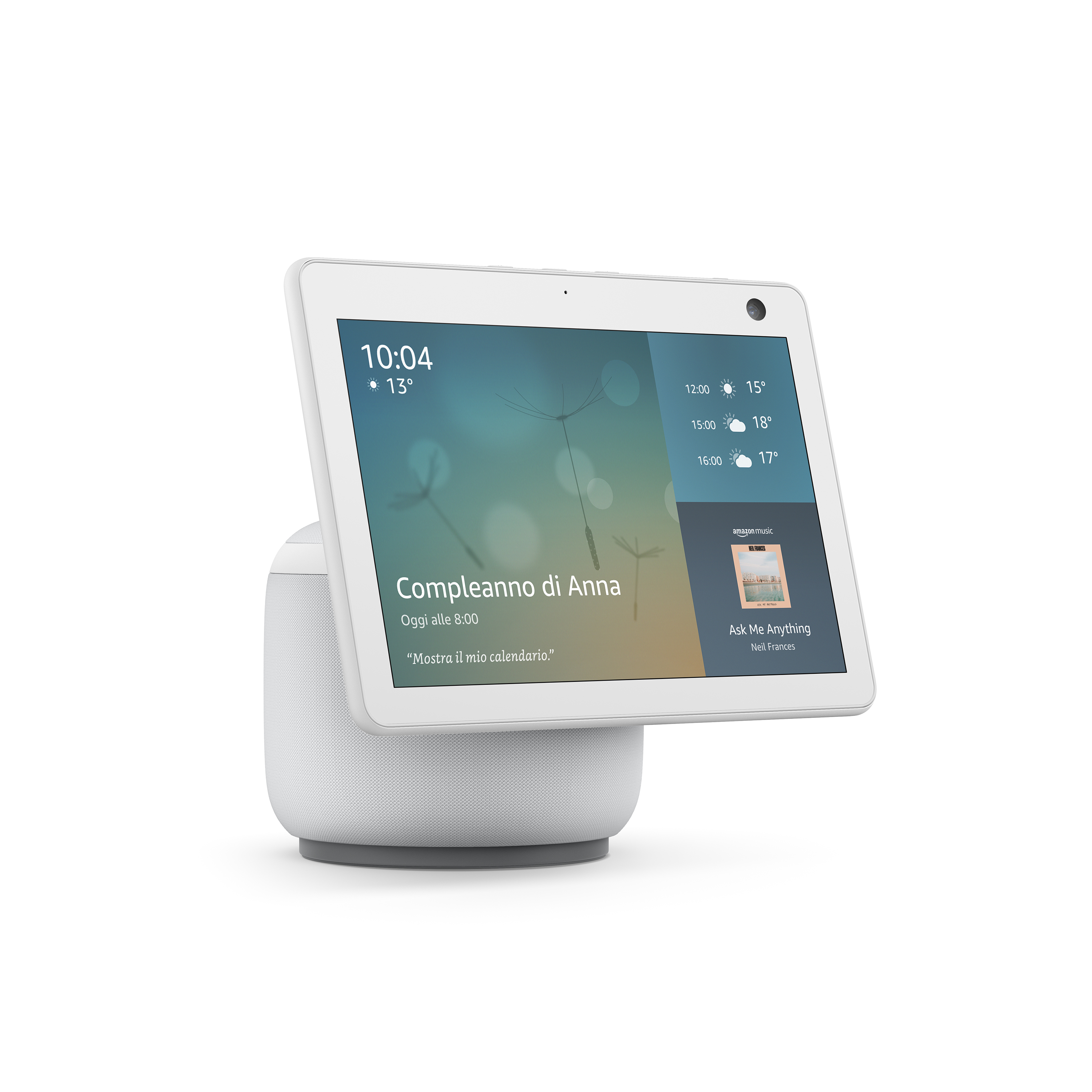 Echo Speaker ECHO SHOW 10 Bianco ghiaccio