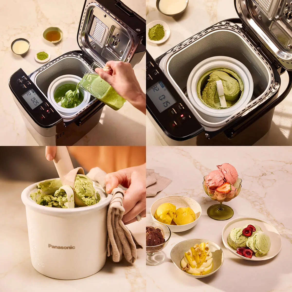 Panasonic Macchina del Pane & Ice Cream Maker Sd-pmc101kxe Nero