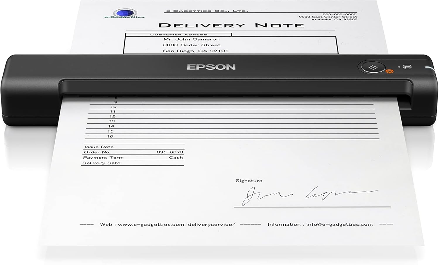 Epson Scanner WorkForce Es-50