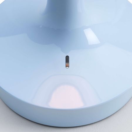 Flos - BON JOUR UNPLUGGED BLU SBIADITO Lampada da tavolo portatile