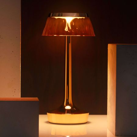 Flos - BON JOUR UNPLUGGED RAME Lampada da tavolo portatile